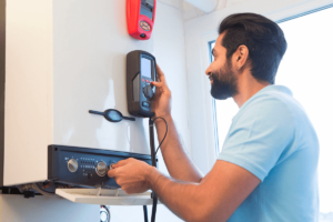 controllo fumi caldaia per rilascio bollino blu