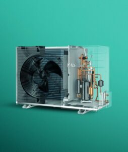 Pompa di calore aroTHERM Split plus con uniTOWER