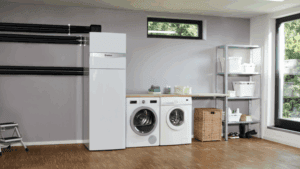 Pompa di calore aroTHERM split con modulo uniTOWER