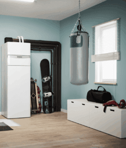 Pompa di calore aroTHERM split con modulo uniTOWER