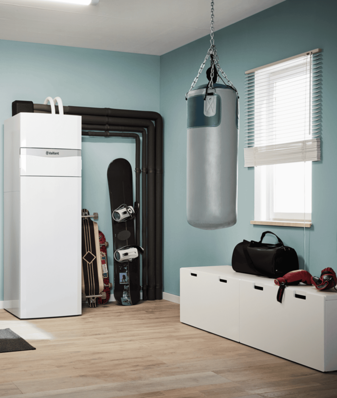 Pompa di calore aroTHERM split con modulo uniTOWER