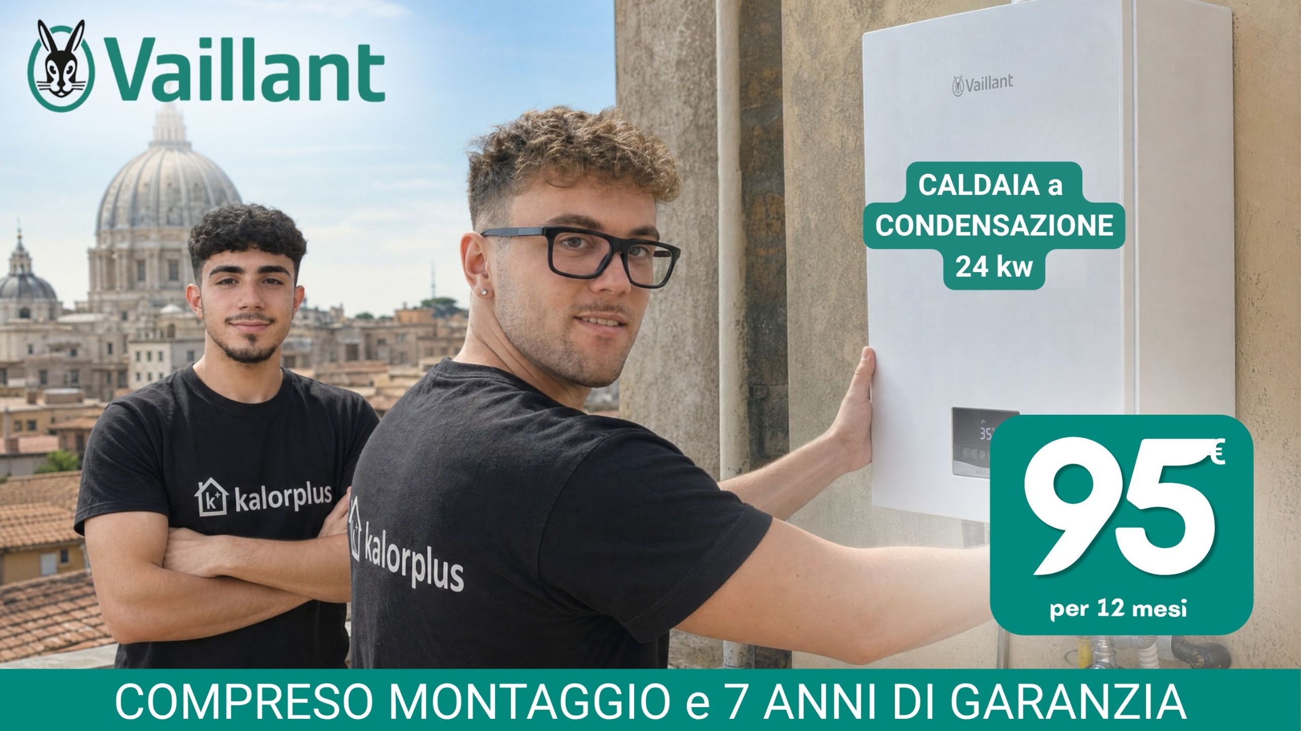 Seconda offerta Vaillant Roma con prezzo